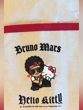 2026 EXCLUSIVE Bruno Mars/Hello Kitty Tote Bag